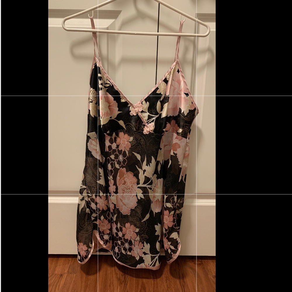 floral slip dress